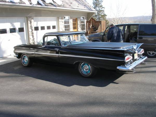 1959 ElCamino Car? Truck? Fins.. and Cool.